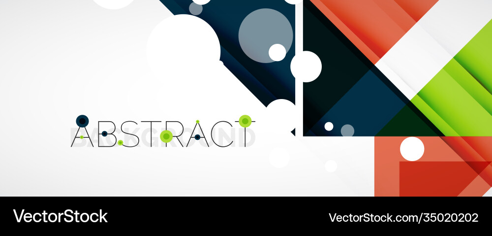 Geometric abstract background techno color Geometric abstract background techno color vector image