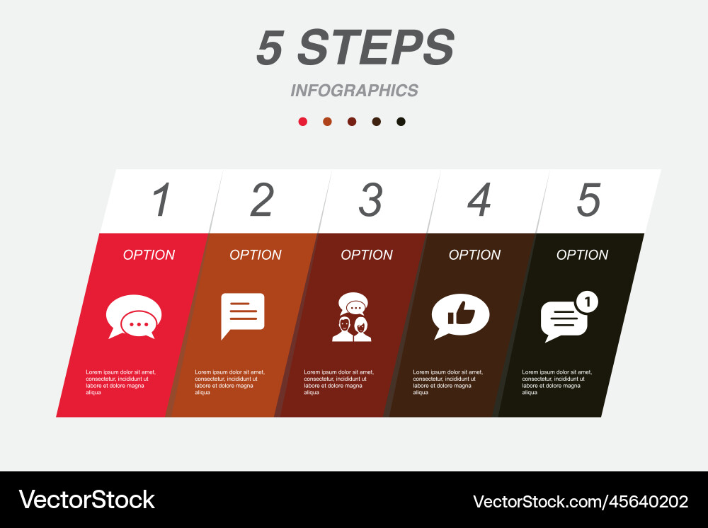 Message app comment conversation social media vector image