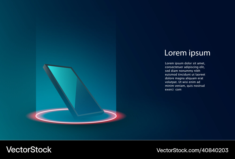 Application of smartphone with business graph Application of smartphone with business graph vector image