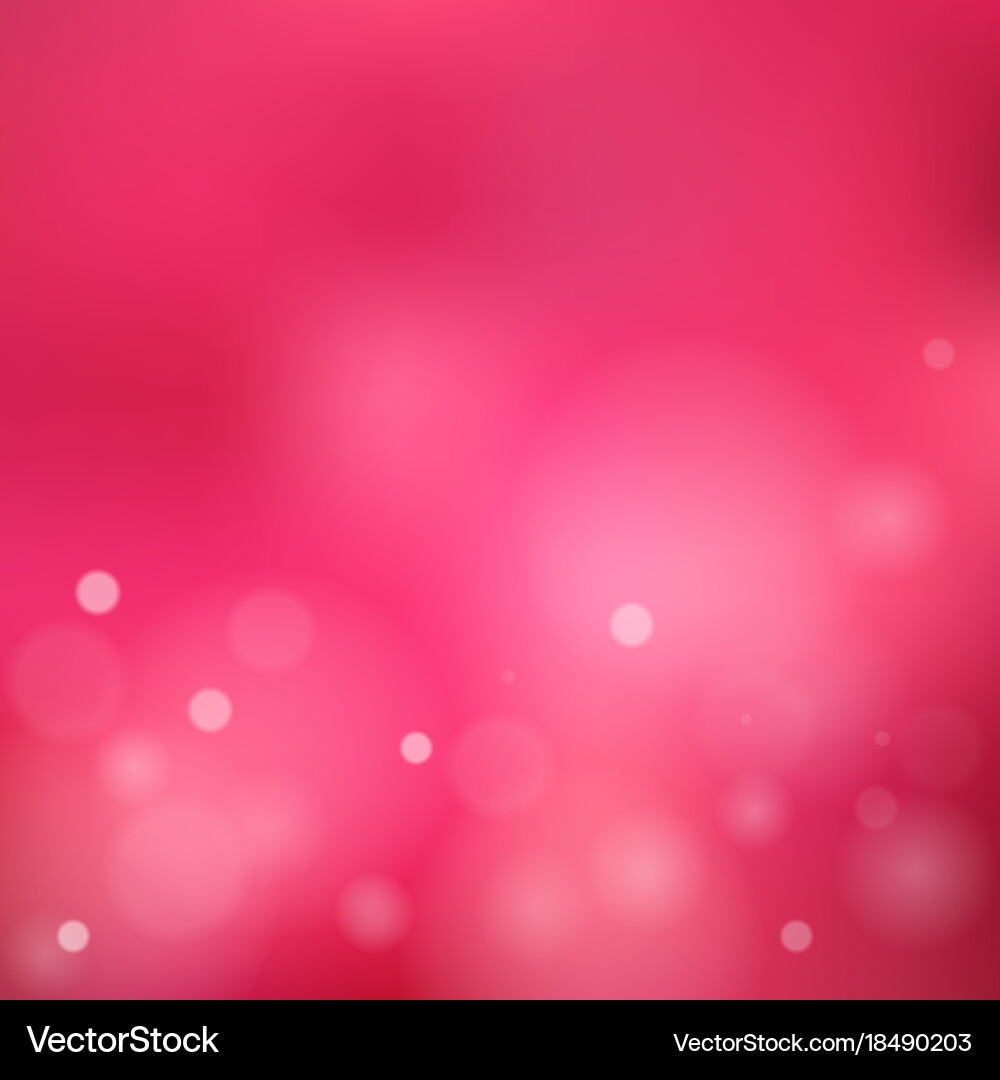Blurred background with bokeh Vector Image