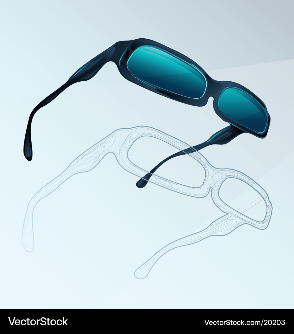 Glasses icon Royalty Free Vector Image - VectorStock