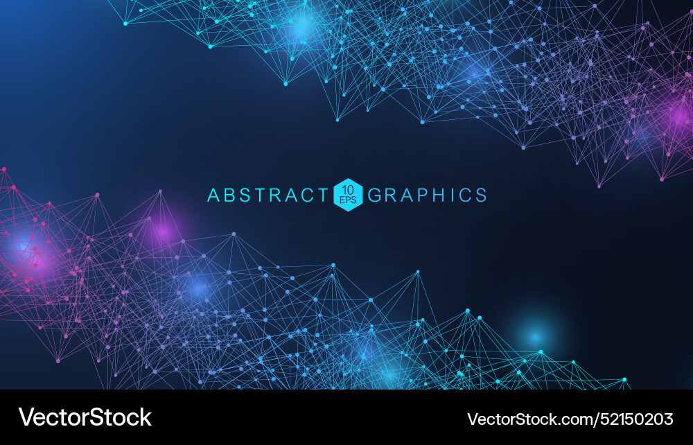 Global network connection website header or banner Global network connection website header or banner vector image