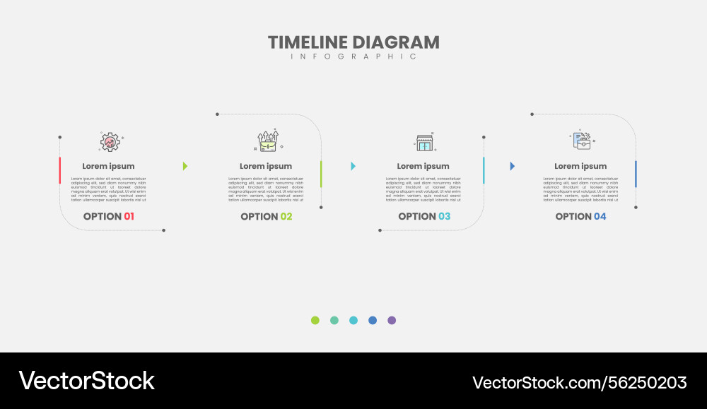 Progress bar with 4 arrows behind translucent Progress bar with 4 arrows behind translucent Vector Image