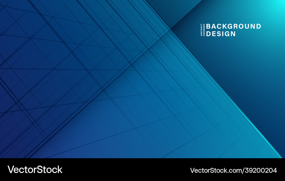 Abstract diagonal overlap blue lines background Abstract diagonal overlap blue lines background vector image