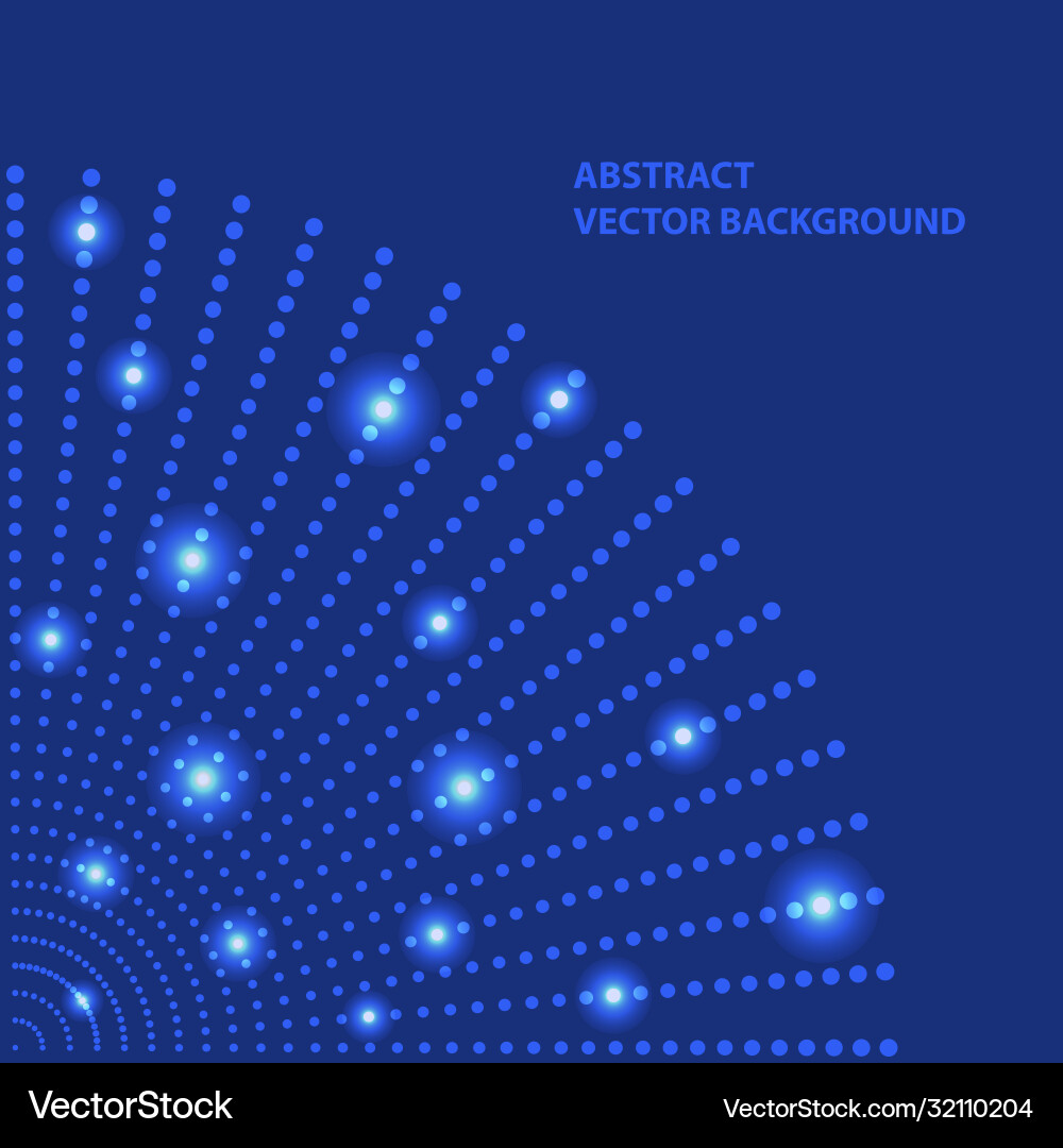 Abstract line and flashes Vector Image