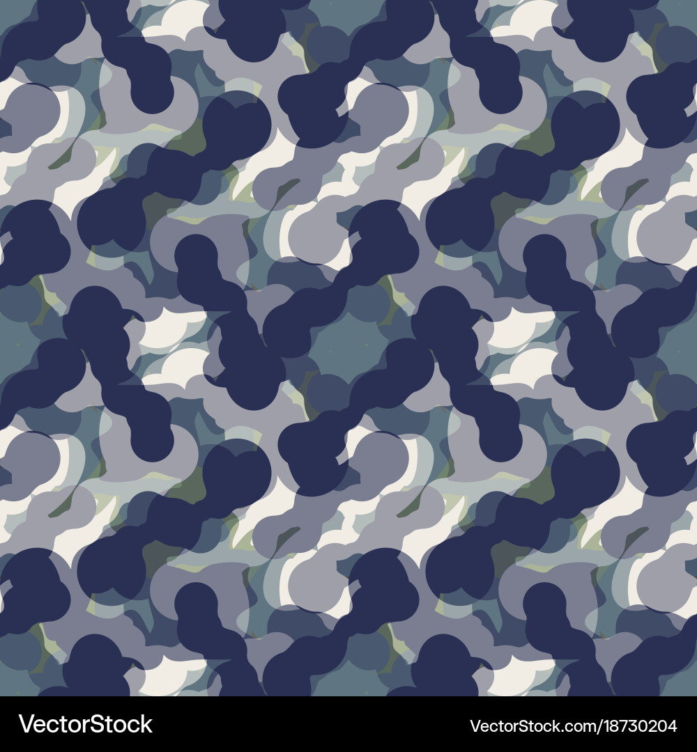 Army camouflage pattern vector image