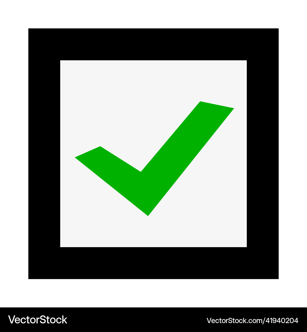 Checkbox von Erfolg und Authentifizierung Checkbox von Erfolg und Authentifizierung vektorbild