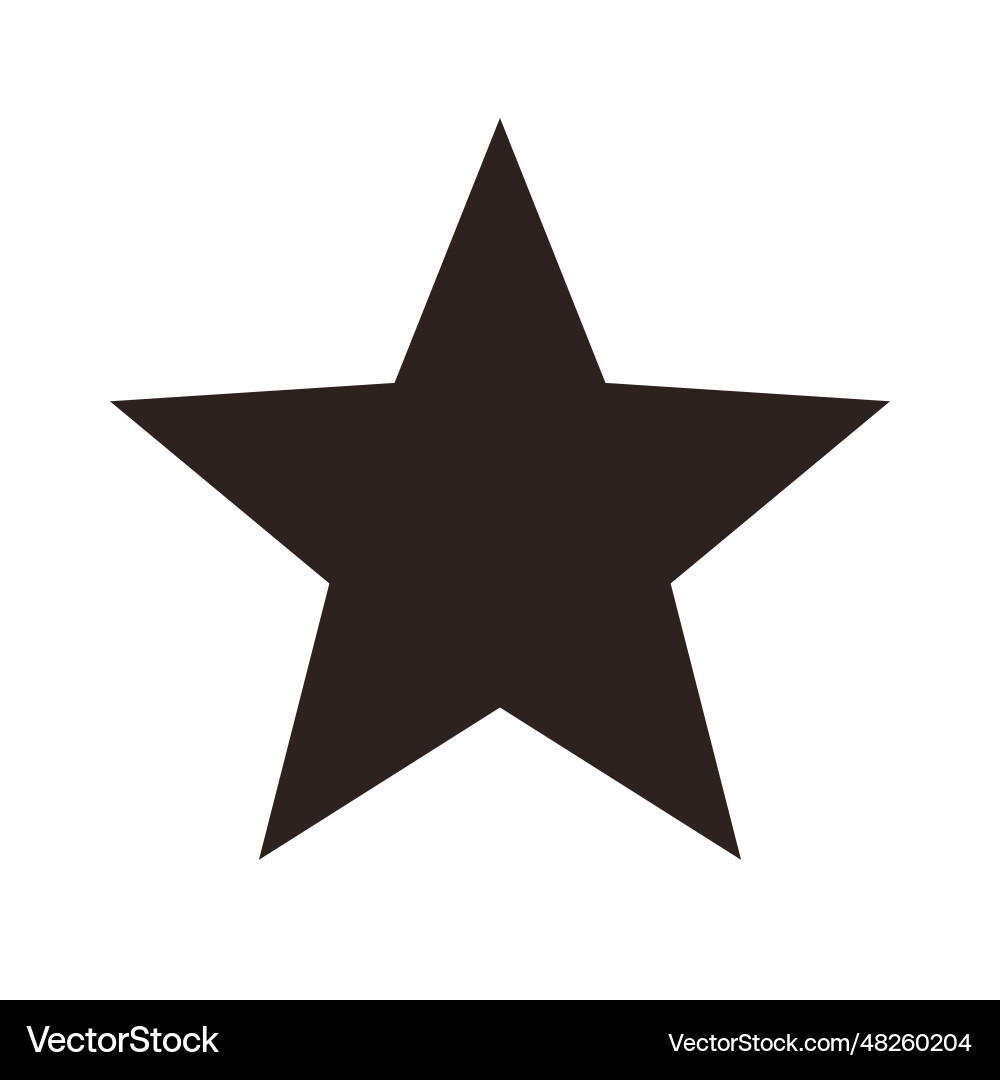 Star - icon vector image