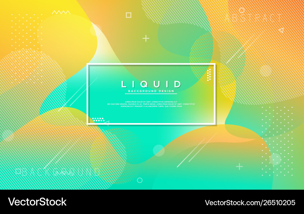 Abstract dynamic modern background with colorful vector image