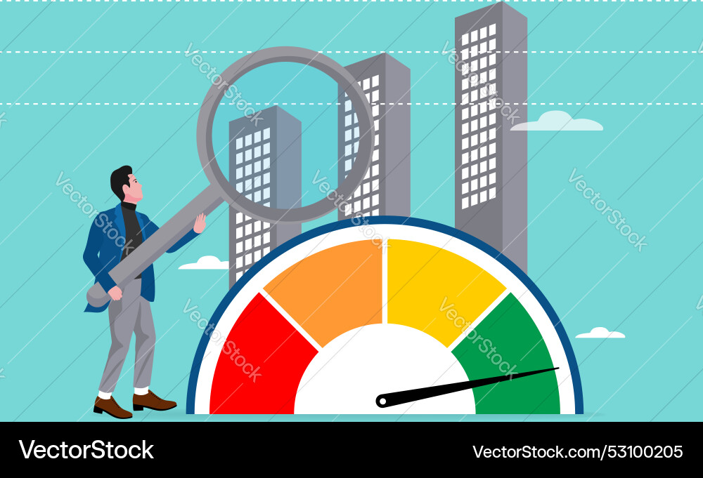 Kpi key performance indicator evaluation Kpi key performance indicator evaluation Vector Image
