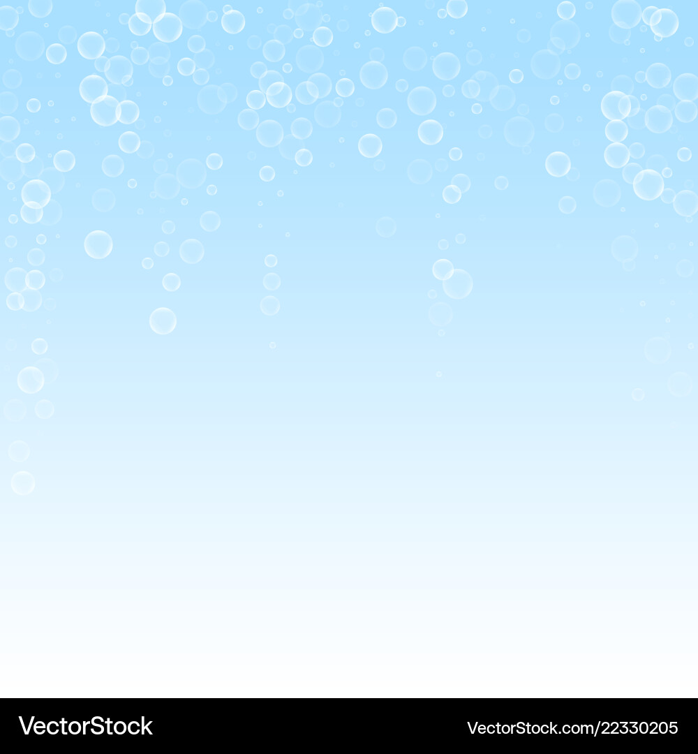 Soap bubbles abstract background blowing Soap bubbles abstract background blowing vector image