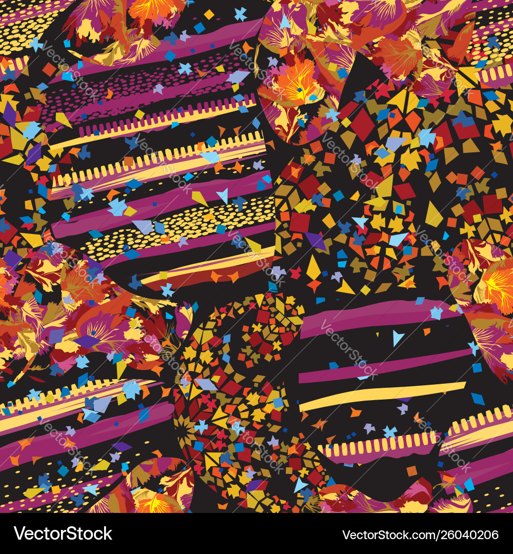Abstract mosaic sheet seamless dotted pattern Abstract mosaic sheet seamless dotted pattern vector image