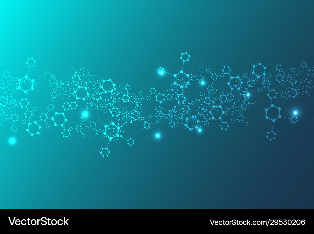 Hexagonal abstract background big data Hexagonal abstract background big data Vector Image