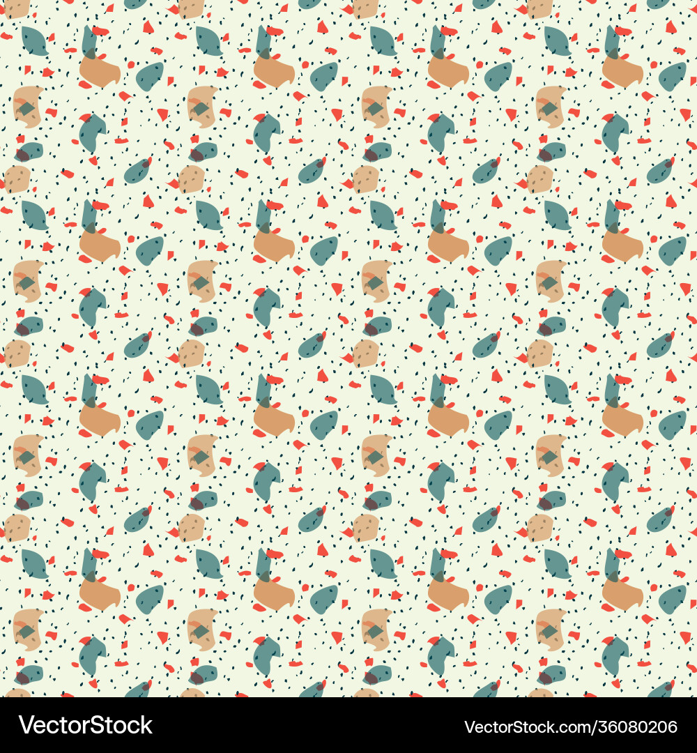 Terrazzo texture pattern background Terrazzo texture pattern background vector image