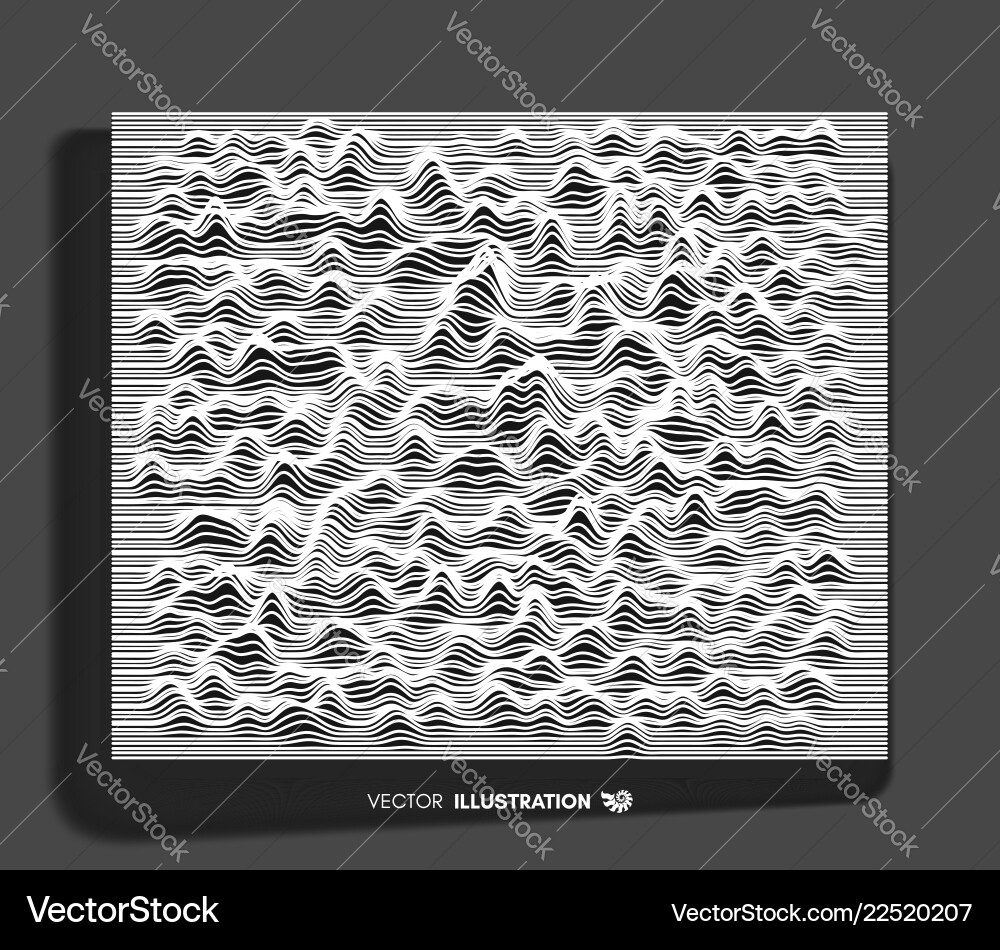 Abstract wavy background dynamic effect Abstract wavy background dynamic effect vector image