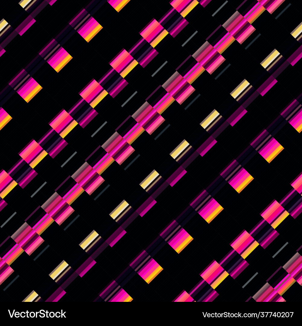 Bright seamless abstract pattern in retro style Bright seamless abstract pattern in retro style vector image