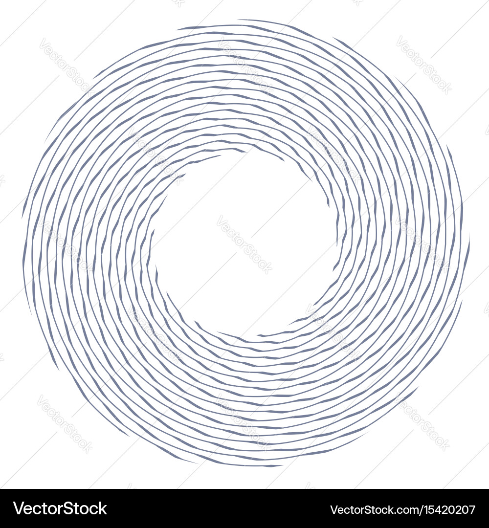 Rotating Circular Motif vector image