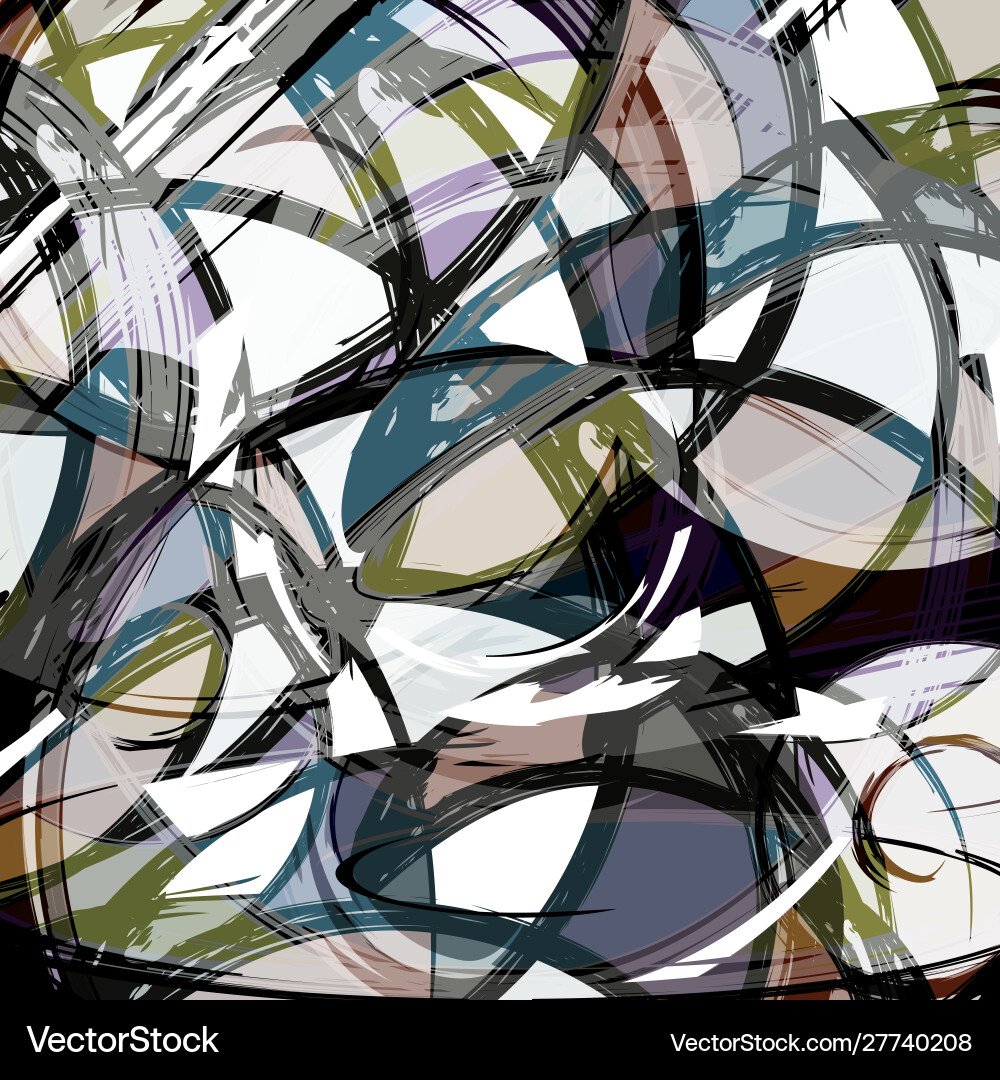 Abstract color pattern in graffiti style quality Abstract color pattern in graffiti style quality vector image