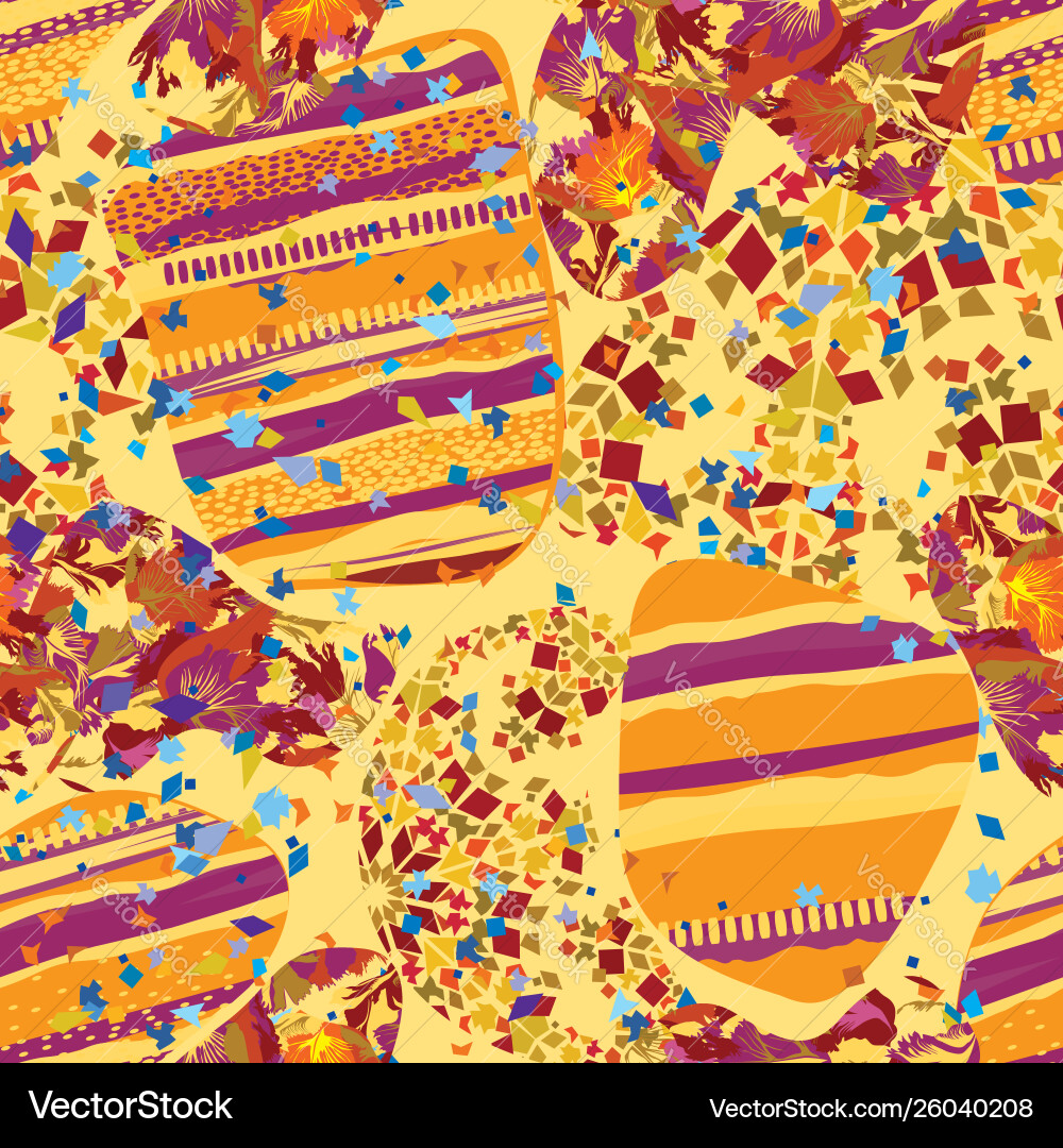 Abstract mosaic sheet seamless pattern lines Abstract mosaic sheet seamless pattern lines vector image
