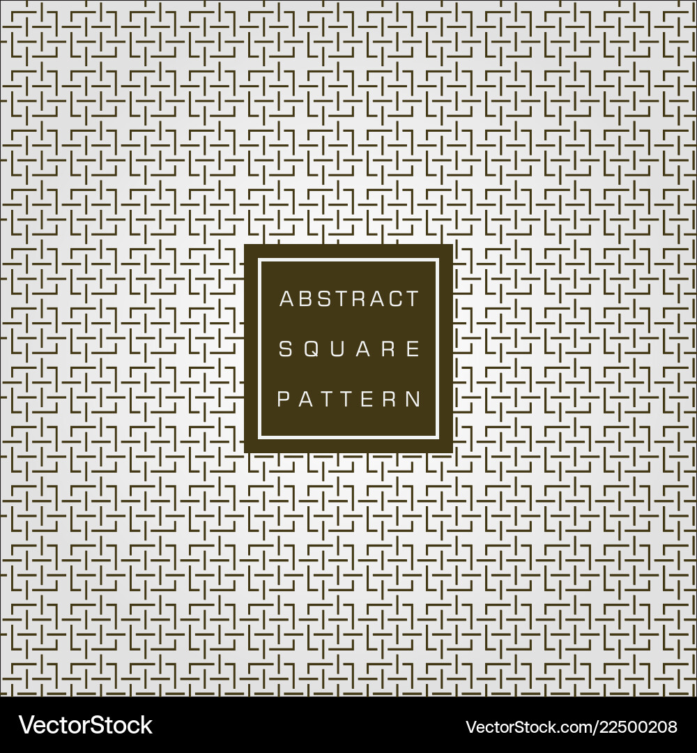 Abstract square pattern vector image