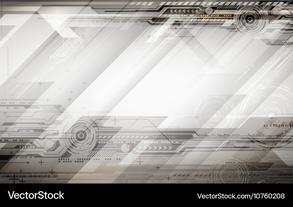 Digital Circuitry Pattern vector image