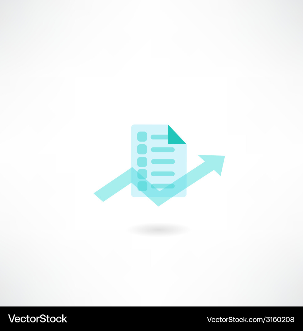 Document icons Vector Image
