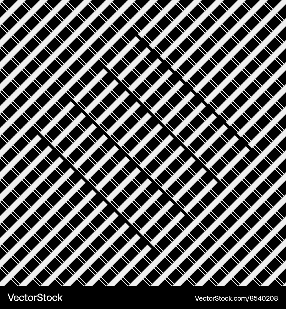 Seamless pattern diagonal lines vector image