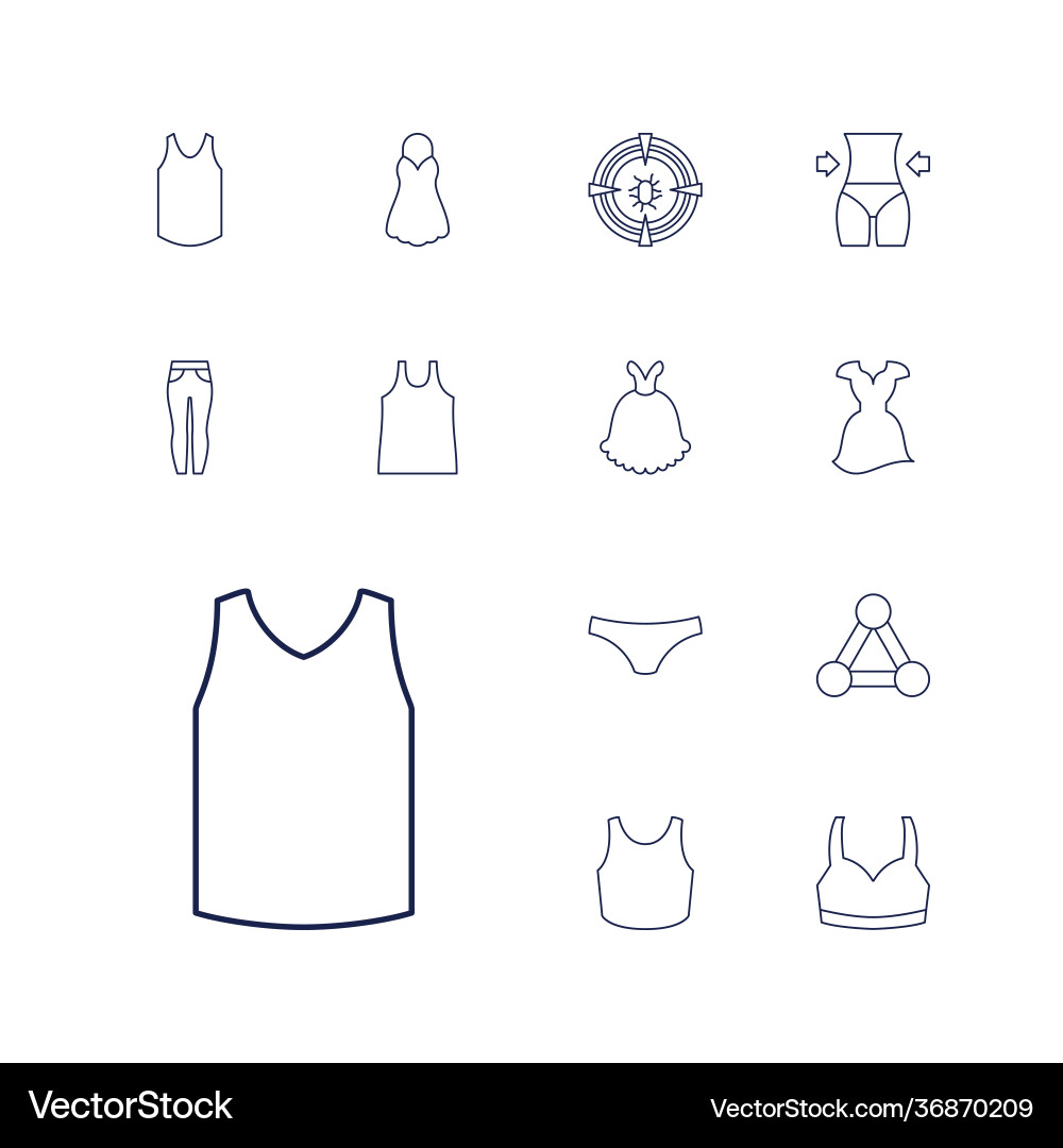 13 model icons Royalty Free Vector Image - VectorStock