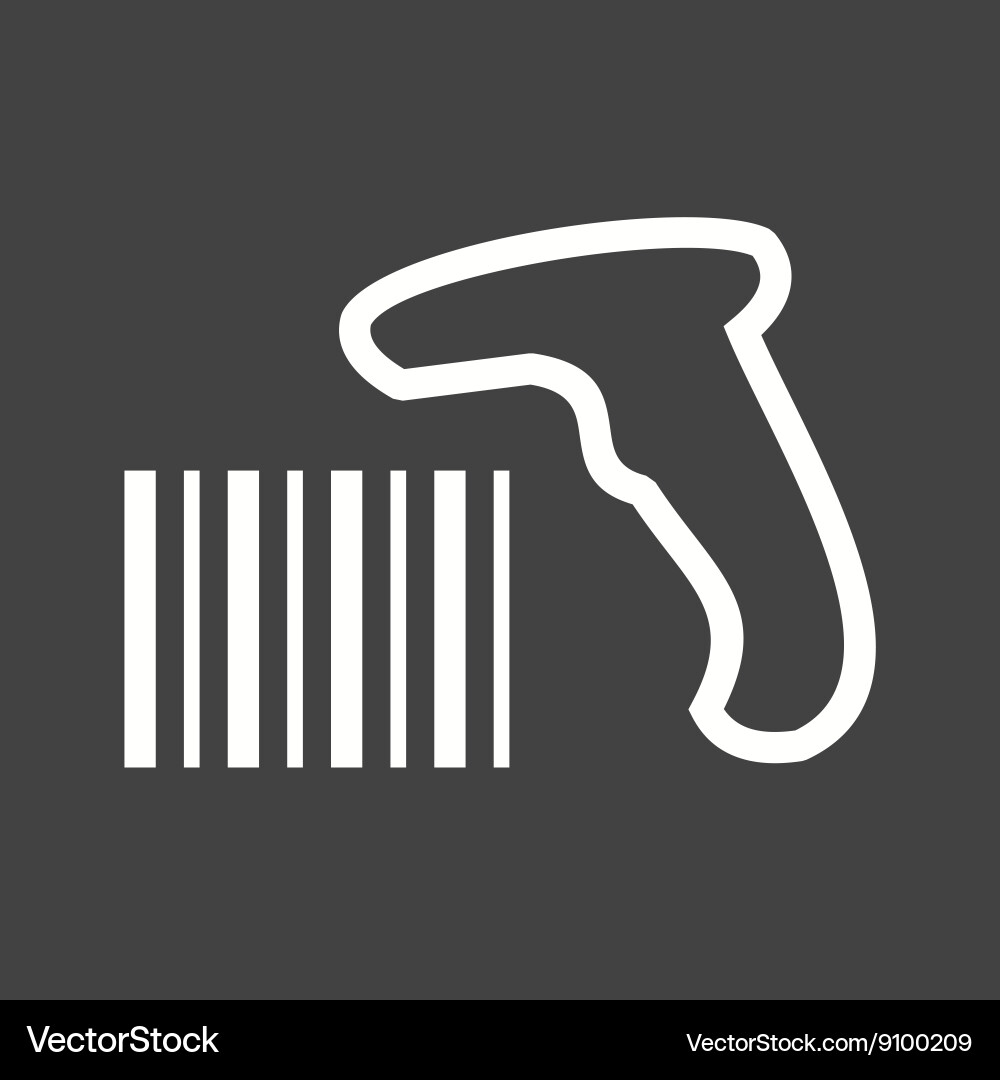 Bar code reader Vector Image