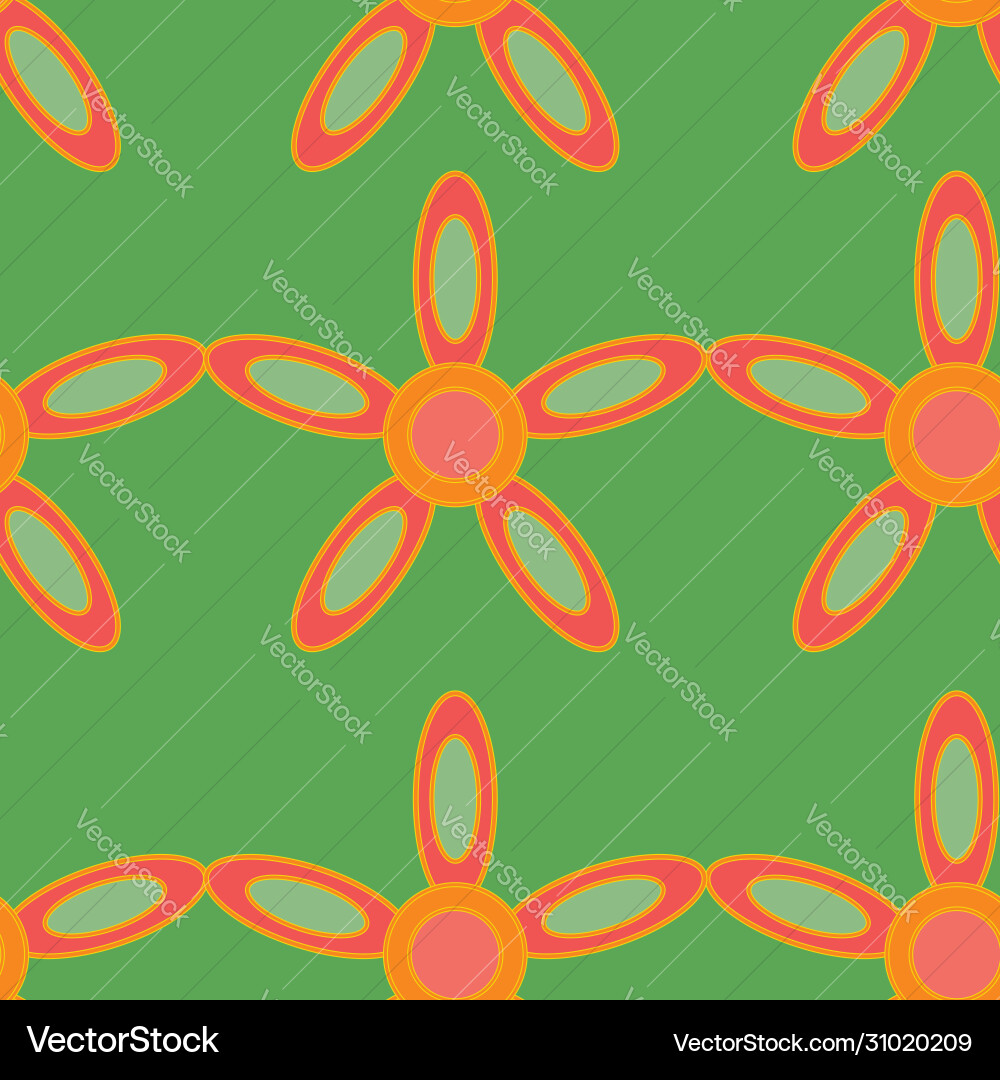 Colorful retro repeat pattern print background Colorful retro repeat pattern print background vector image