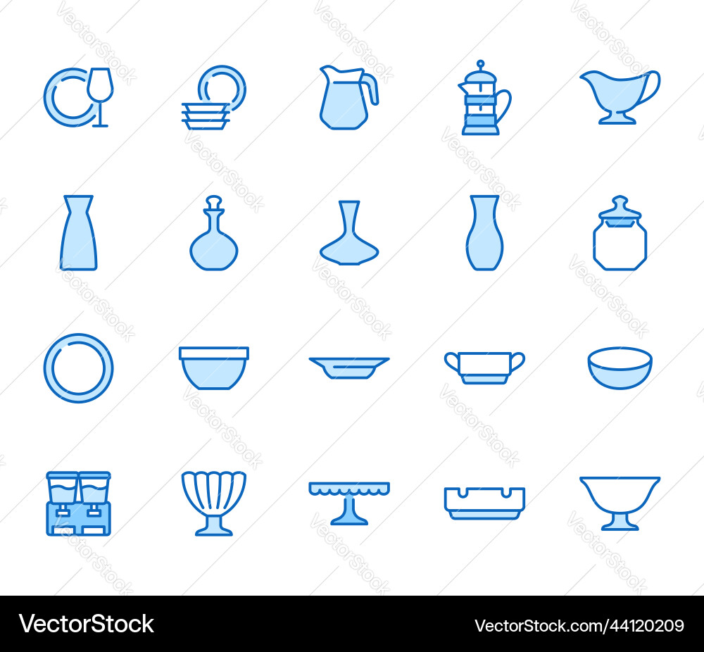Glas einschließlich Icons von Geschirr Glas einschließlich Icons von Geschirr vektorbild