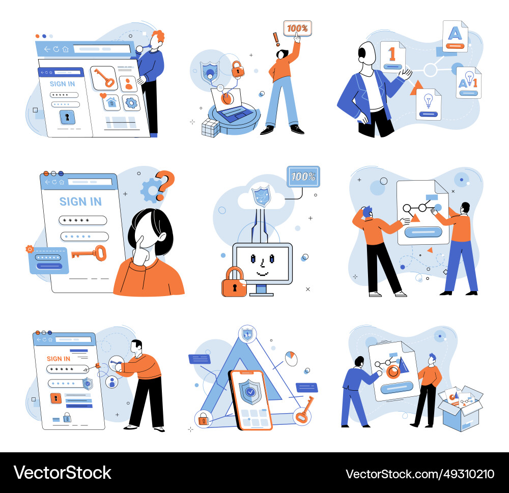 Cloud service networking technologies enable Cloud service networking technologies enable vector image