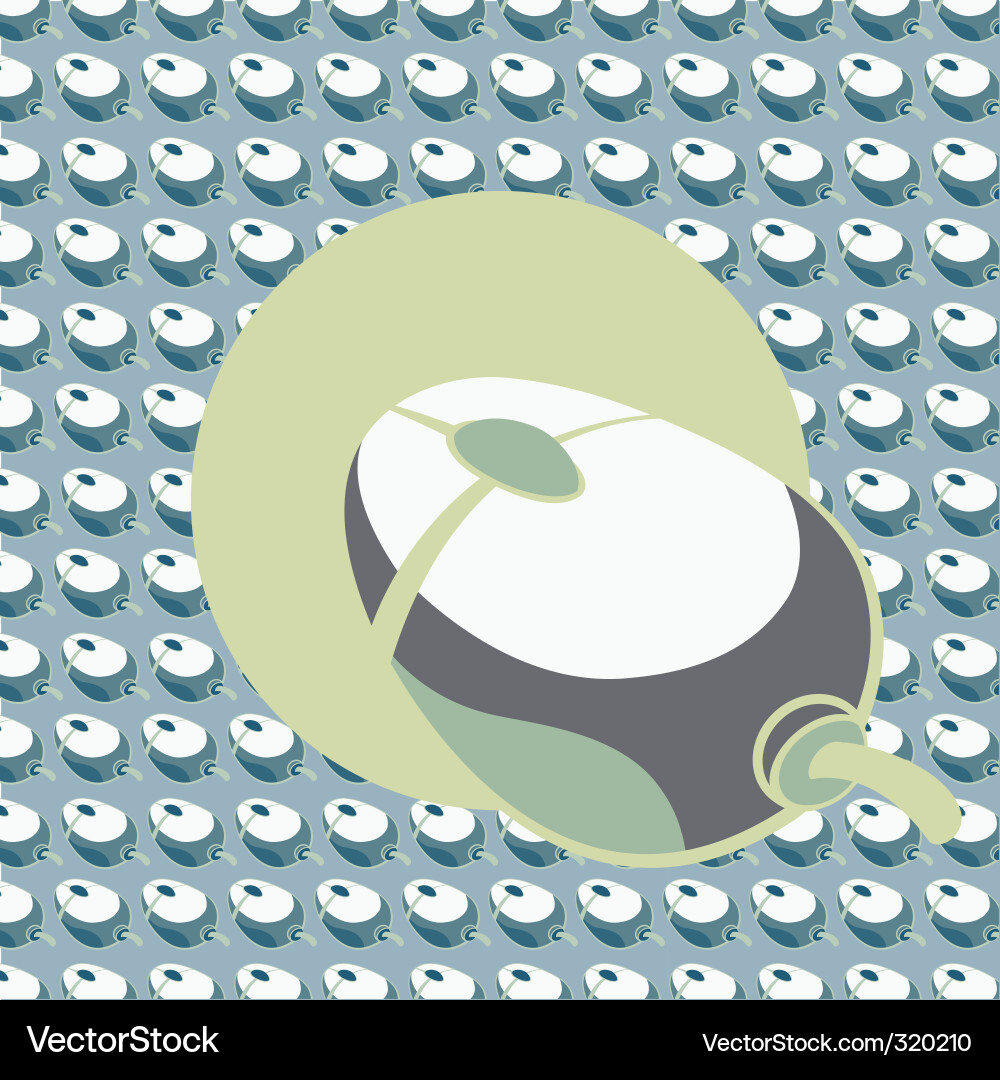 Computer mouse vector image