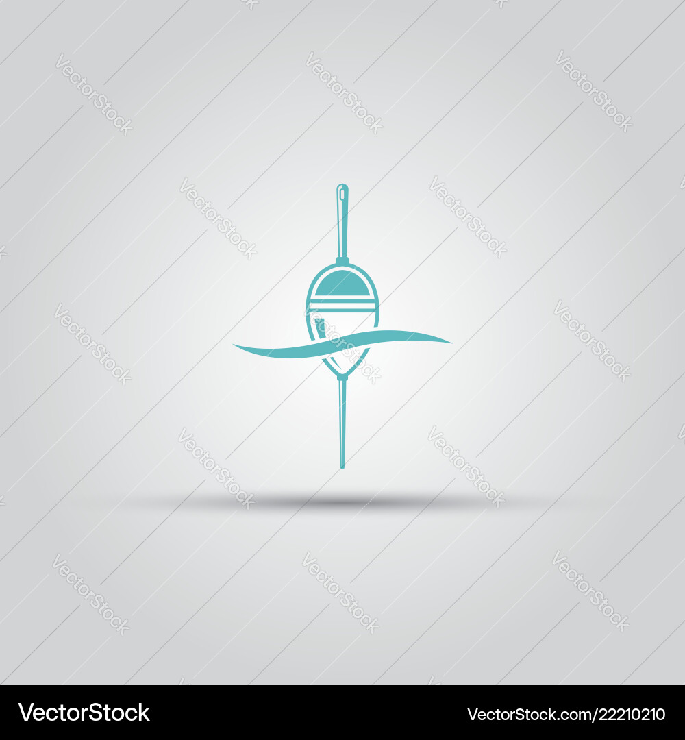 Float isolated icon Vector Image