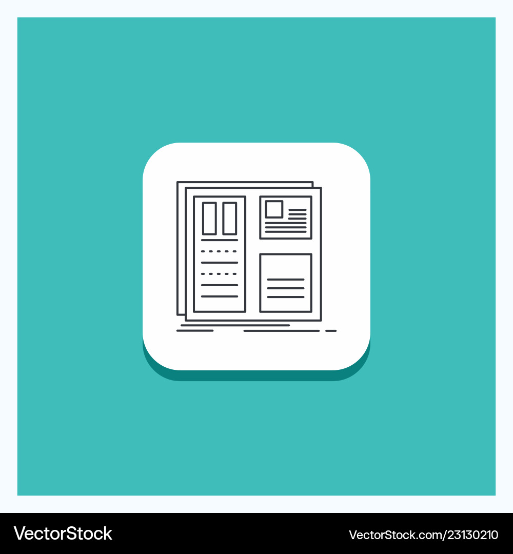 Runder Knopf für Design Grid Interface Layout ui Runder Knopf für Design Grid Interface Layout ui vektorbild