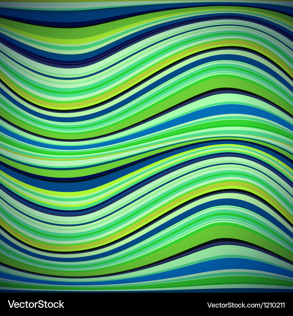 Abstract Wave Texture Vector Image