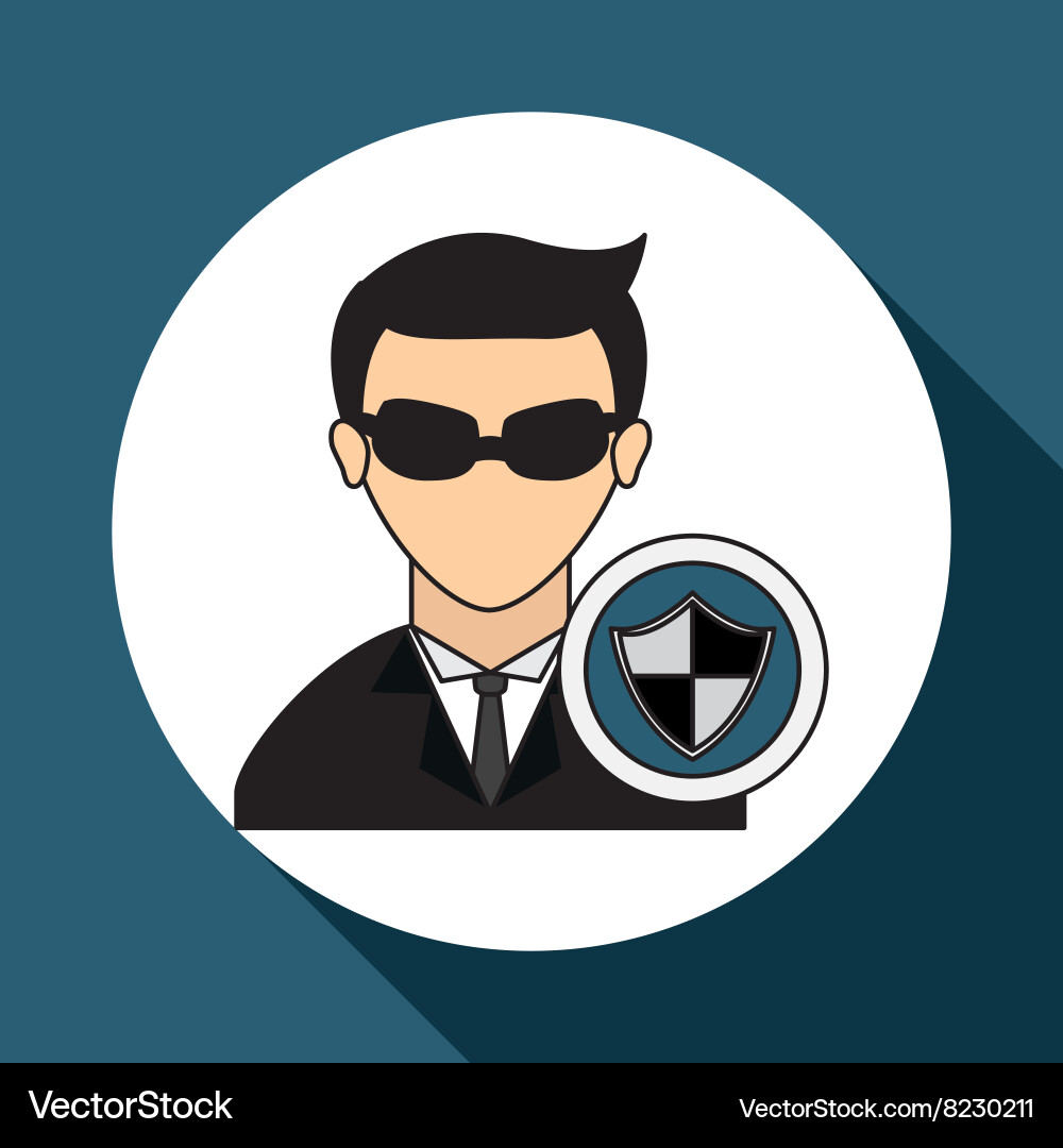 Hacker icon design vector image