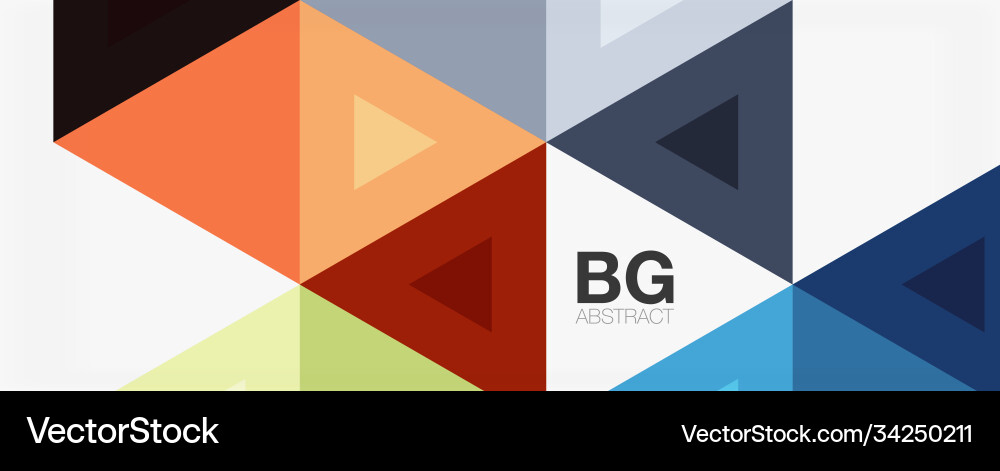 Mosaic triangle pattern abstract background Mosaic triangle pattern abstract background vector image