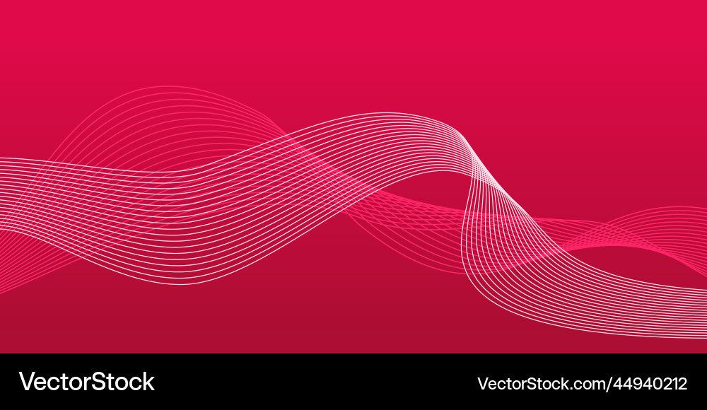 Abstract background with lines color of the year vector image