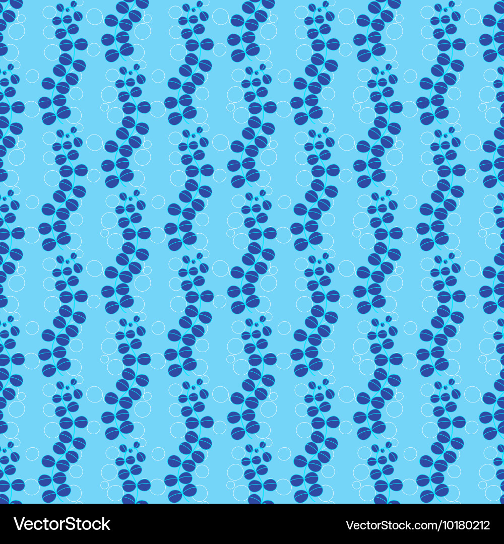 Abstract ocean seamless pattern vector image