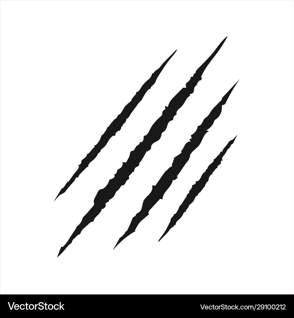 Scratched White Background Vector Image