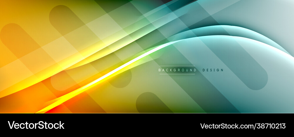 Abstract background - lines composition created Vector Image