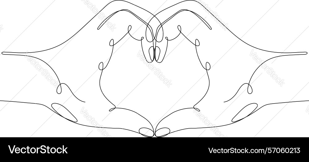 Continuous line art of two Continuous line art of two Vector Image