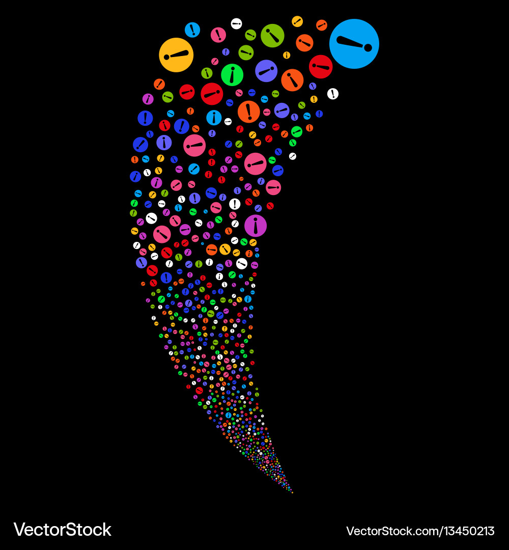 Problem random stream Problem random stream vector image
