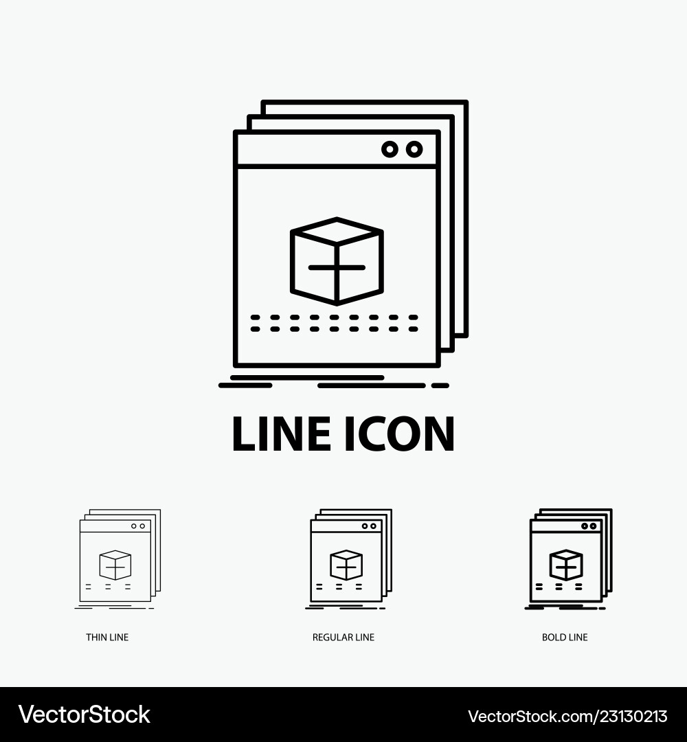 Software app application file program icon Software app application file program icon vector image