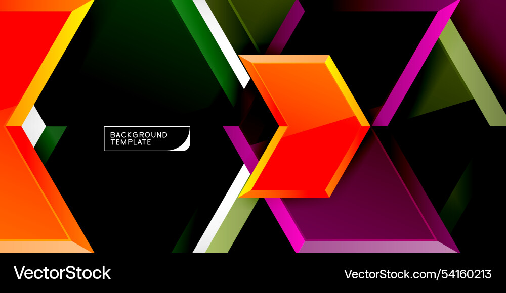 Technology dynamic arrow geometric background Technology dynamic arrow geometric background Vector Image