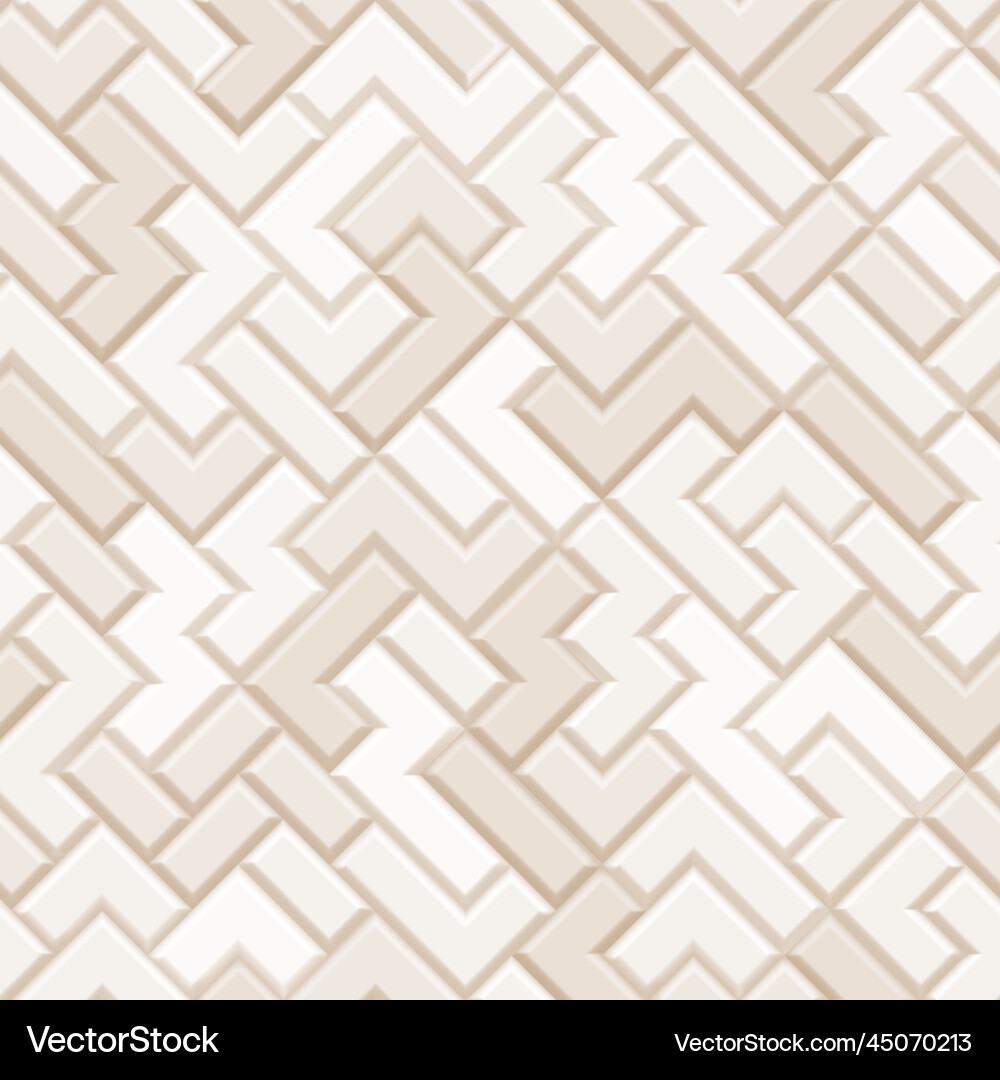 Tetris Block Seamless Pattern Vector Image