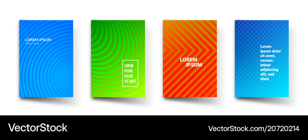 Abstract Color Gradient Background vector image