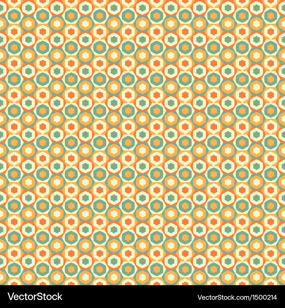 Geometric Colorful Seamless Pattern Vector Image