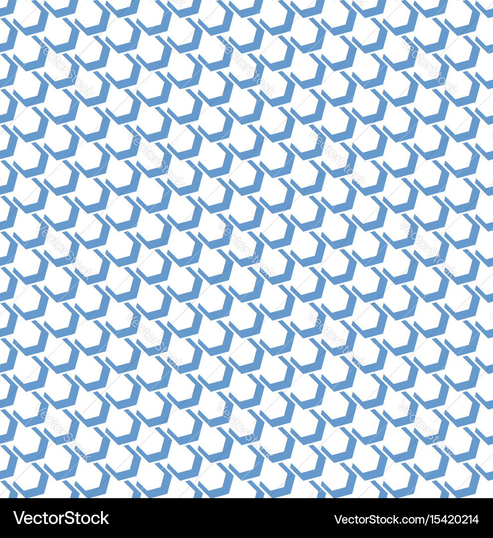 Geometric Hexagon Pattern vector image